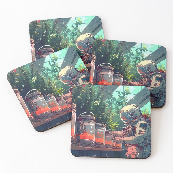 Item preview, Explore Infinity: Cosmic Digital Art and Astronauts in Space and Universe Illustrations designed and sold by InsaneLEDP.