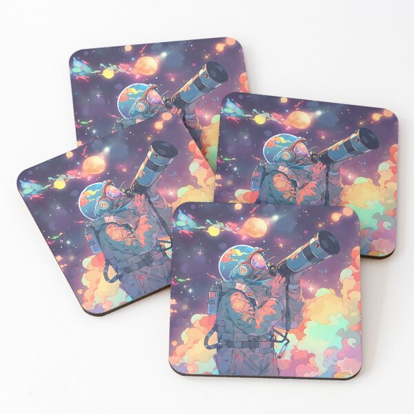 Item preview, Explore Infinity: Cosmic Digital Art and Astronauts in Space and Universe Illustrations designed and sold by InsaneLEDP.
