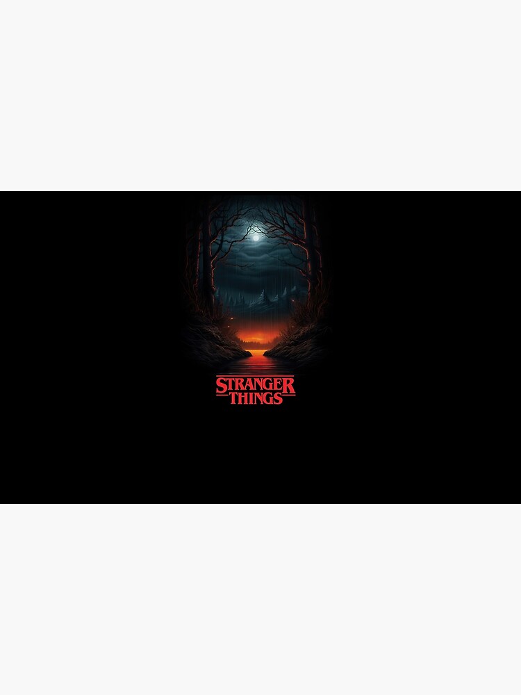 Thumbnail 6 of 6, Pet Bandana, Stranger Things art designed and sold by LLartstation.