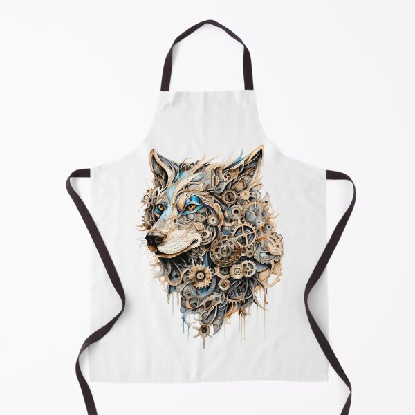 Item preview, Steampunk Wolf made of Clockwork Gears designed and sold by SchorlCraft.