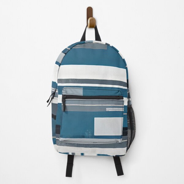 Item preview, Tranquil Linescape in Blue, Gray, Black, and White designed and sold by I-A-Troy.