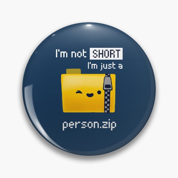 Item preview, Person.zip - Funny Short Person Joke - Compressed Folder designed and sold by BlancaVidal.