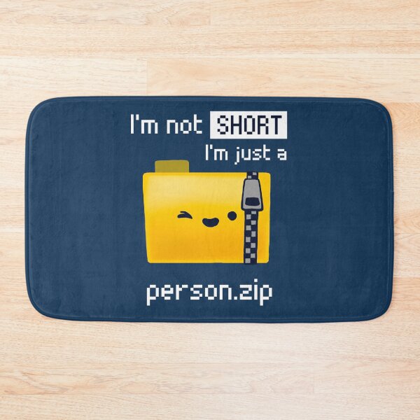 Item preview, Person.zip - Funny Short Person Joke - Compressed Folder  designed and sold by BlancaVidal.