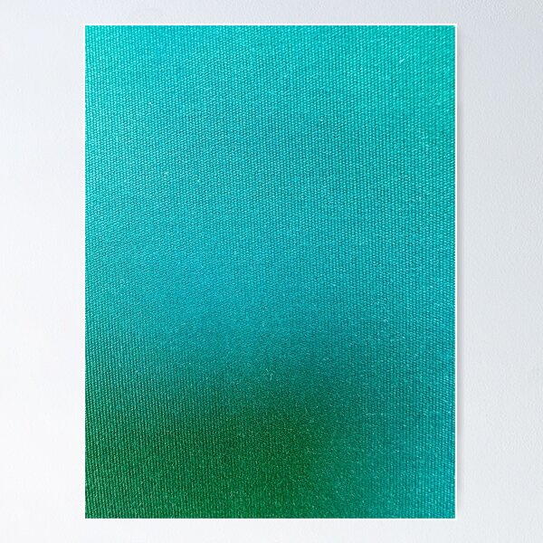Shades of Teal (Clean) | Woven Fabric | Close-up Pattern Poster