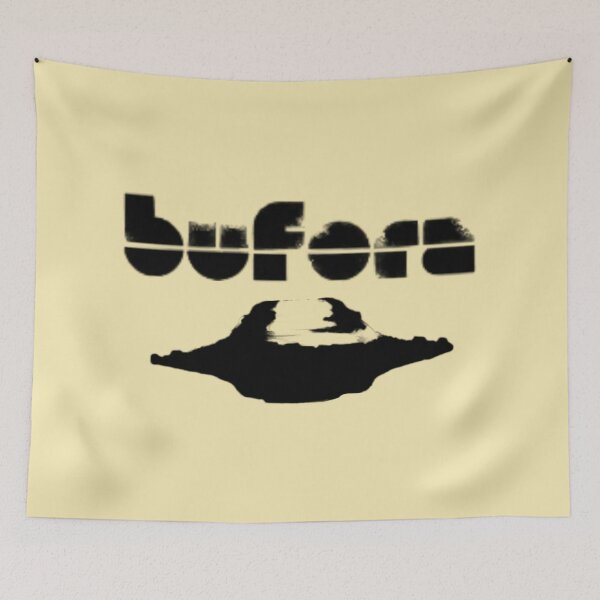 Item preview, 1970s BUFORA Flying Saucer Tee Black designed and sold by inb4.