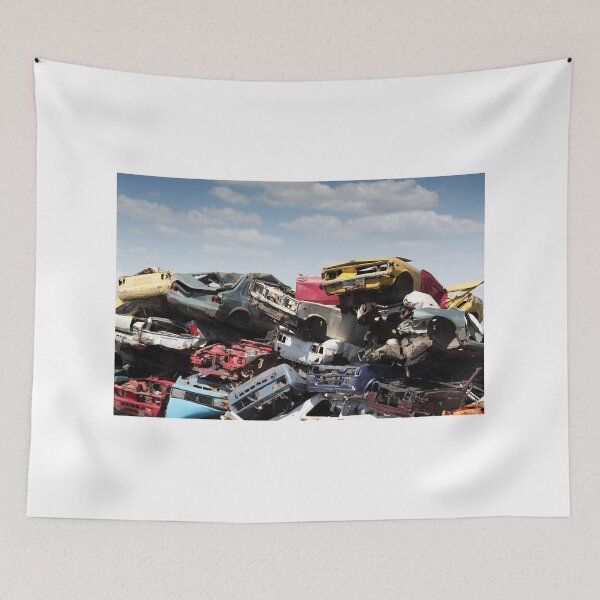 Item preview, junk yard with old cars designed and sold by goceris.