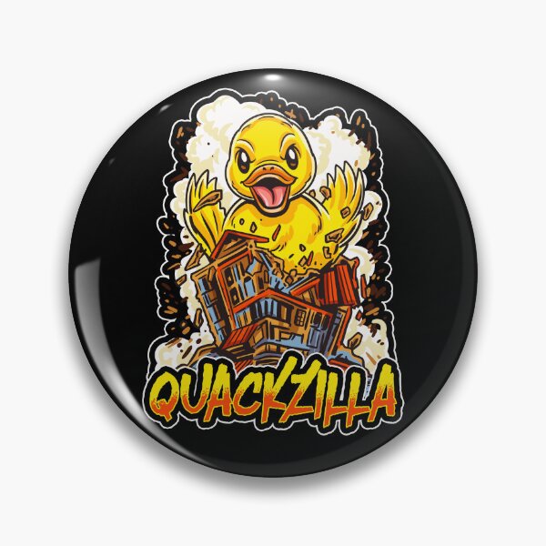 Item preview, Retro Quackzilla Pun Duck Gifts Men Women Kids Funny Duck designed and sold by KsuAnn.