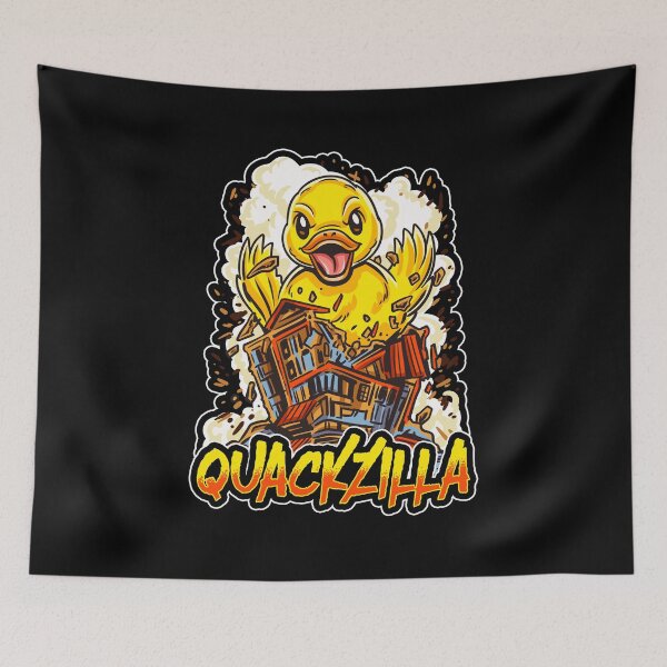 Item preview, Retro Quackzilla Pun Duck Gifts Men Women Kids Funny Duck designed and sold by KsuAnn.