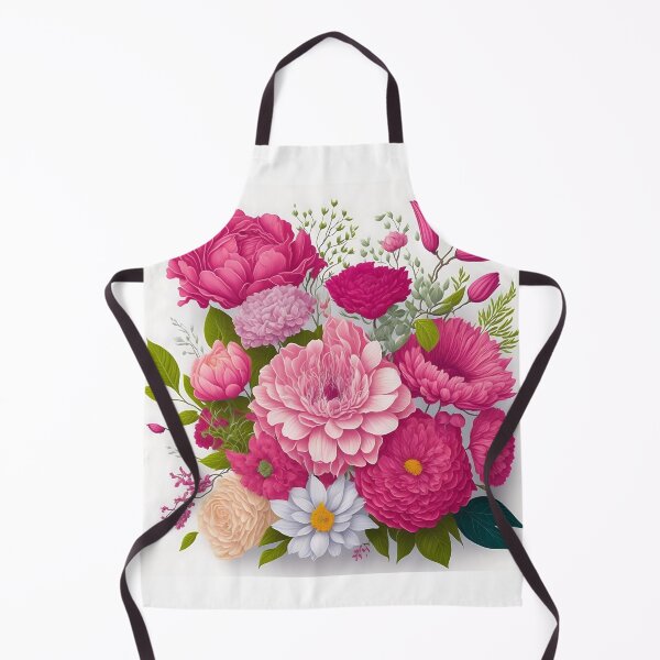 Item preview, A detailed illustration Bright colors pink mix flowers, pattrens designed and sold by teerapol24.