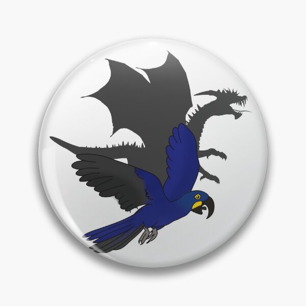 Item preview, Dragon Hyacinth macaw designed and sold by FandomizedRose.