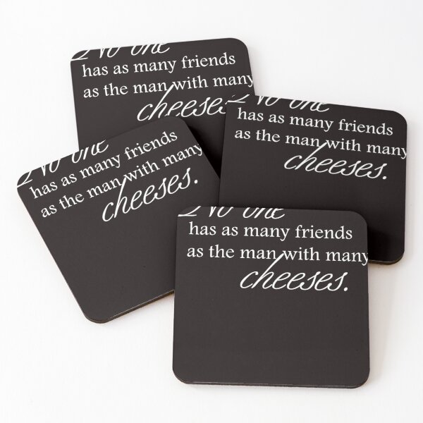 Item preview, Cheese Friends white for high necked  designed and sold by STEVENHANDLE.
