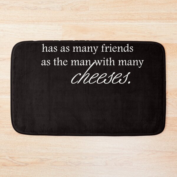 Item preview, Cheese Friends white for high necked  designed and sold by STEVENHANDLE.
