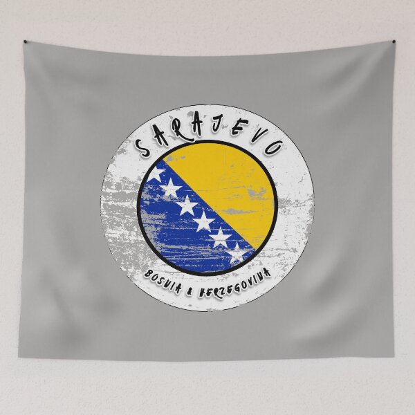 Item preview, Sarajevo Bosnia and Herzegovina Vintage designed and sold by TravelPenguin.
