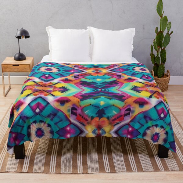 Item preview, Tie-Dye Fusion: Geometric Vibrance designed and sold by Wishing-Wings.