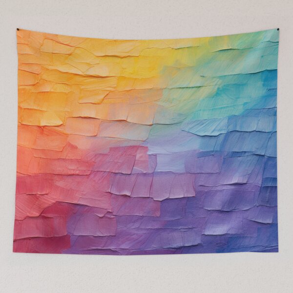 Item preview, Rainbow Texture Painting designed and sold by AerinDigital.