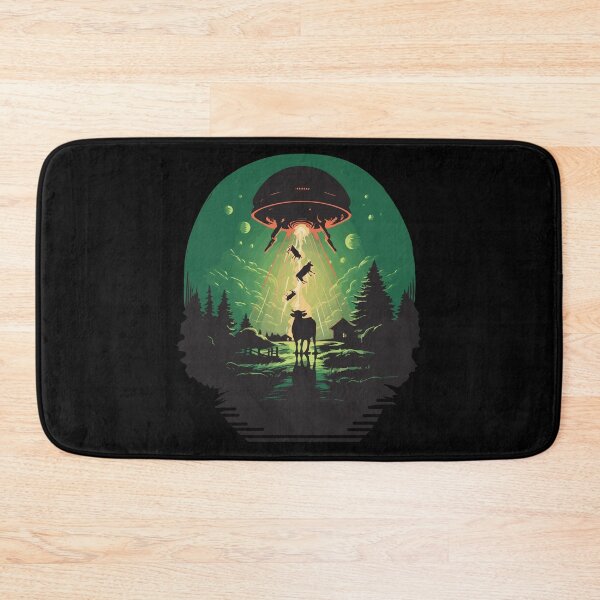 Item preview, Funny UFO Aliens Cow Gifts Men Women Kids Funny Cow designed and sold by KsuAnn.