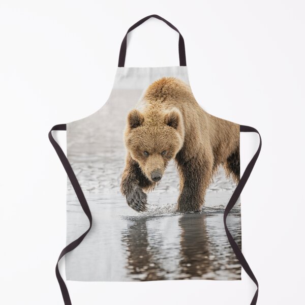 Item preview, Brown Bear on the Hunt Alaska designed and sold by PhotoArt by Joan Carroll.