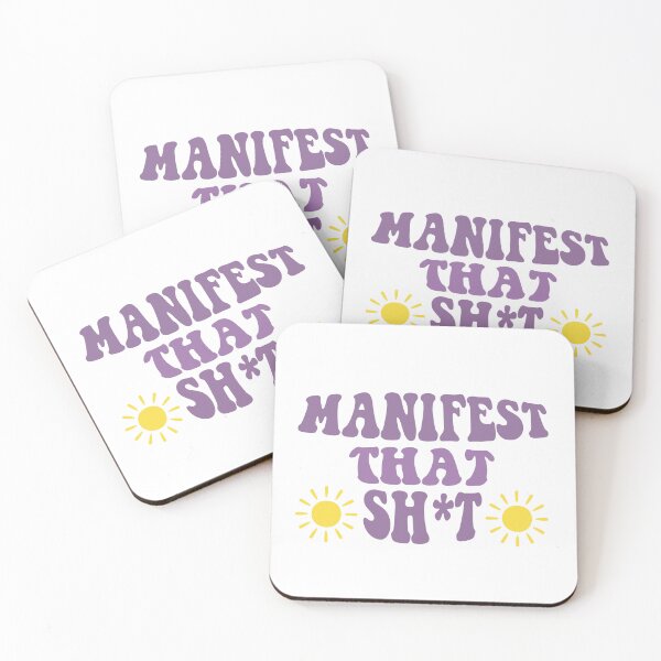 Aperçu de l'œuvre manifeste cette merde esthétique violette créée et vendue par stickersxbecca.