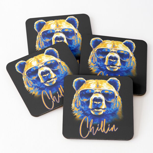 Item preview, Chillin- funny hip-hop bear designed and sold by mwebba2005.