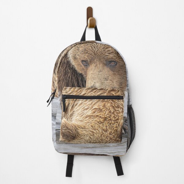 Item preview, Close Encounter with a Brown Bear Alaska designed and sold by PhotoArt by Joan Carroll.