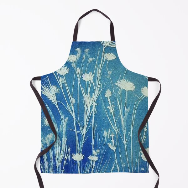 Item preview, Cianotipo de flores silvestres designed and sold by sulaingllc.