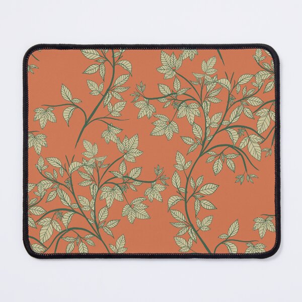 Item preview, Orange and Green Crawling Ivy Vines designed and sold by PatternedbySab.