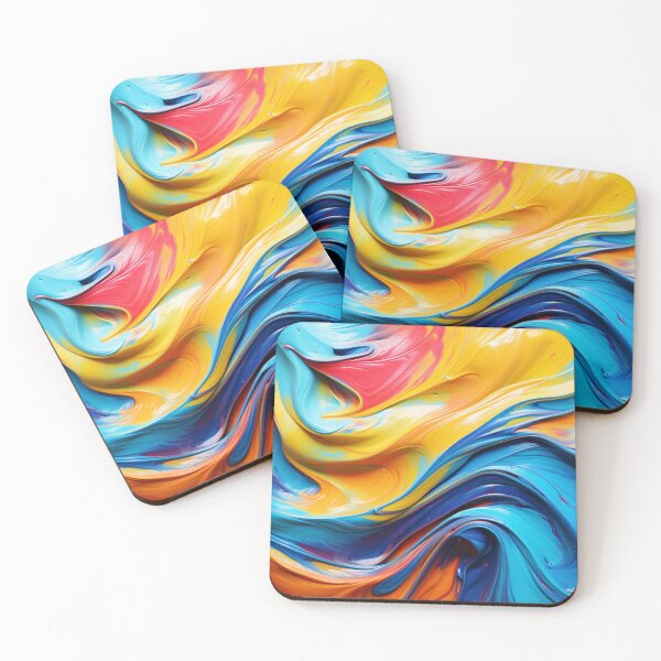 Item preview, Thick Colorful Paint designed and sold by AerinDigital.