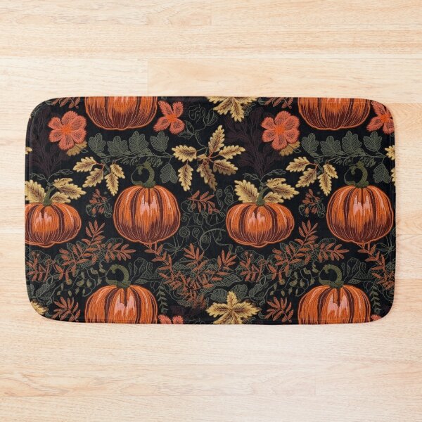 Item preview, Faux-Embroidered Pumpkins designed and sold by PietyandDesire.