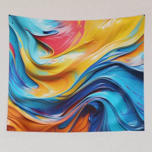 Item preview, Thick Colorful Paint designed and sold by AerinDigital.