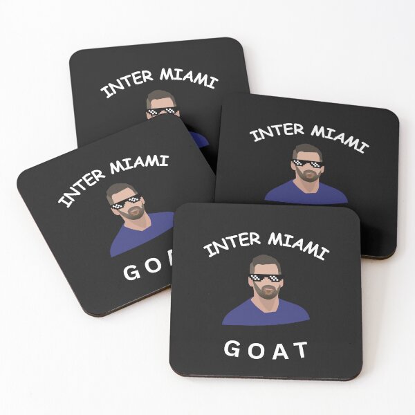 Artikelvorschau, Inter Miami GOAT entworfen und verkauft von CozyDots.