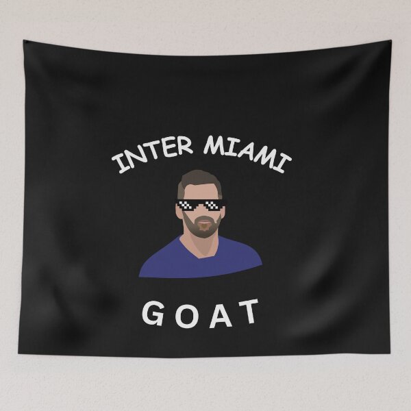 Item preview, Inter Miami GOAT designed and sold by CozyDots.