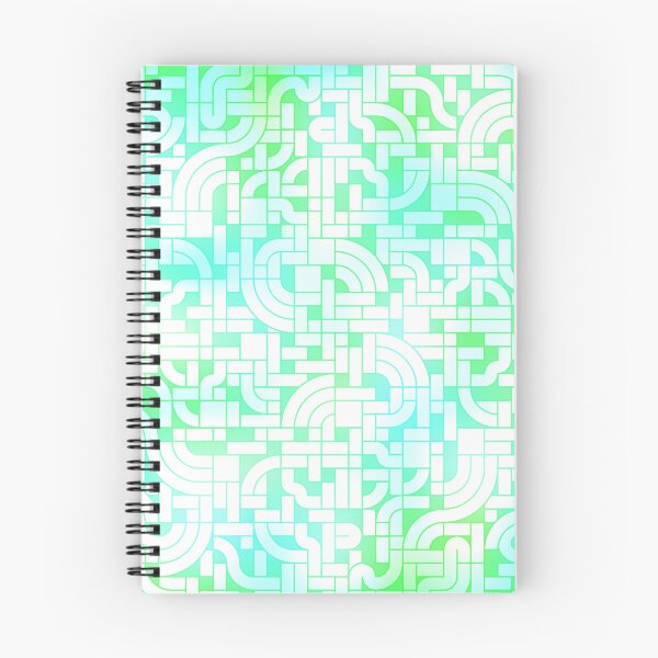 Item preview, Green Tube Pattern designed and sold by Holly M Backus.