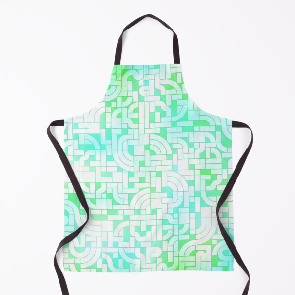 Item preview, Green Tube Pattern designed and sold by Holly M Backus.