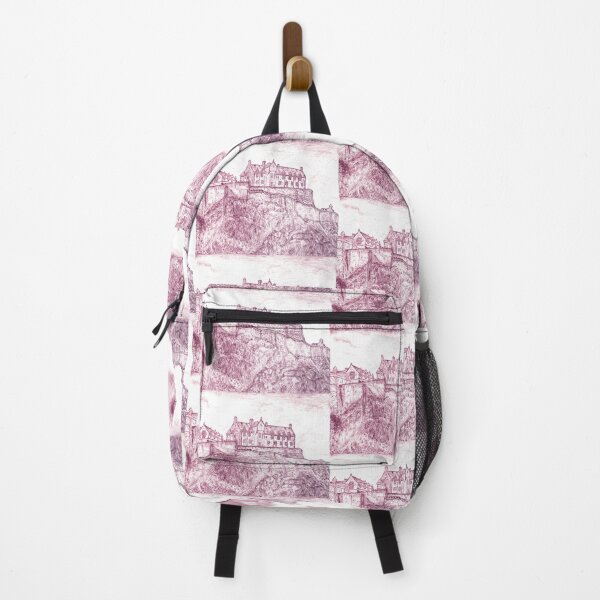 Item preview, Edinburgh Castle Drawing, Scotland, Pink Dream - A Majestic Scottish Icon designed and sold by studioSharonKay.