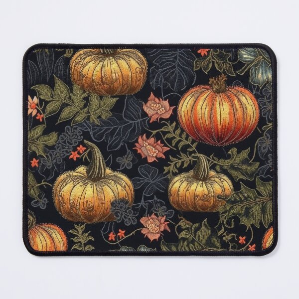 Item preview, Faux-Embroidered Pumpkins designed and sold by PietyandDesire.