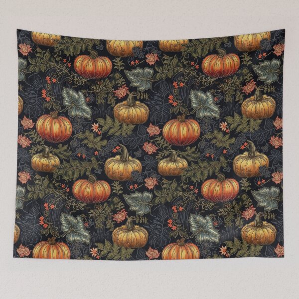 Item preview, Faux-Embroidered Pumpkins designed and sold by PietyandDesire.