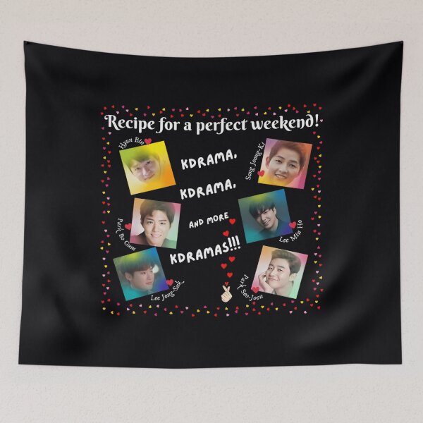 Item preview, Recipe for a Perfect Weekend Kdramas Classic 		 designed and sold by hihnurefzgb57.