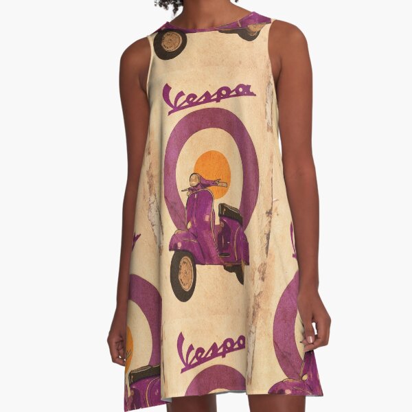 Vespa A-Line Dress