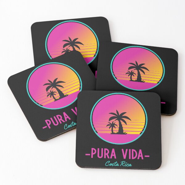 Item preview, Pura Vida Costa Rica Neon designed and sold by PlayaPlayas.