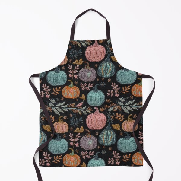 Item preview, Faux-Embroidered Pumpkins designed and sold by PietyandDesire.