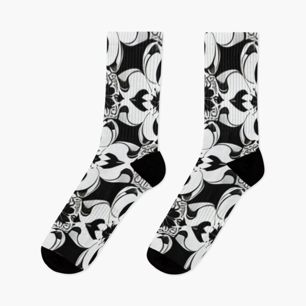 Item preview, Black White Gothic Pattern Dark Aesthetic designed and sold by DivineMelle.