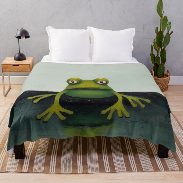 Item preview, Relaxed Frog on Wet Floor designed and sold by YoPedro.