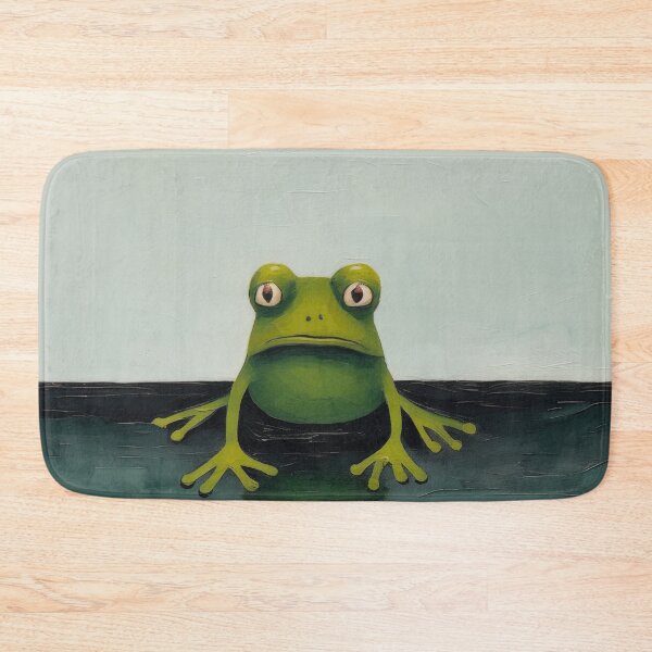 Item preview, Relaxed Frog on Wet Floor designed and sold by YoPedro.