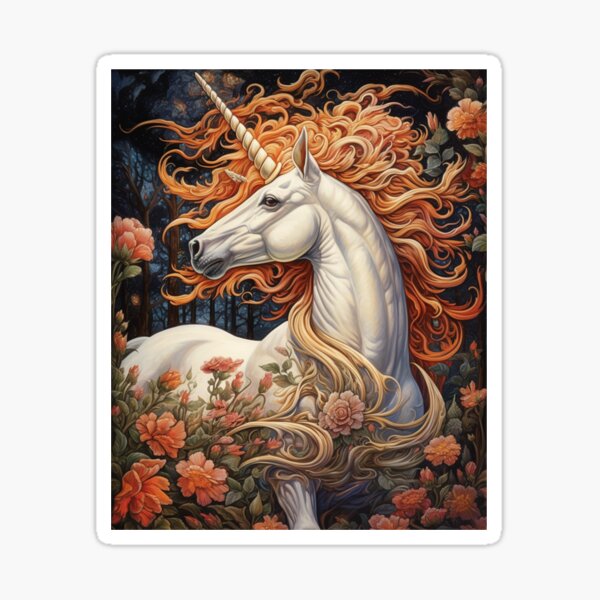Item preview, Galactic Flora: Meticulous Unicorn Mirage designed and sold by BrandUbyT.