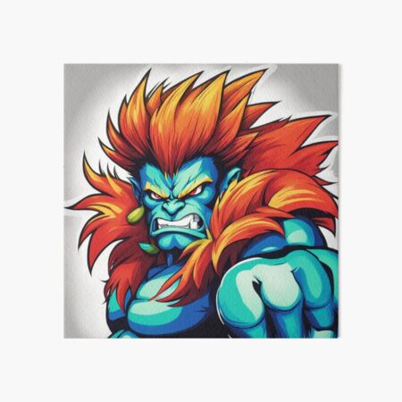 Super Street Fighter II - Blanka Art Board Print for Sale by