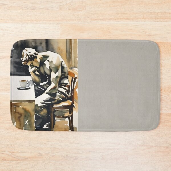 Item preview, The Thinker: Muse of Overthinking…Art By Carraann designed and sold by CARRAANN.