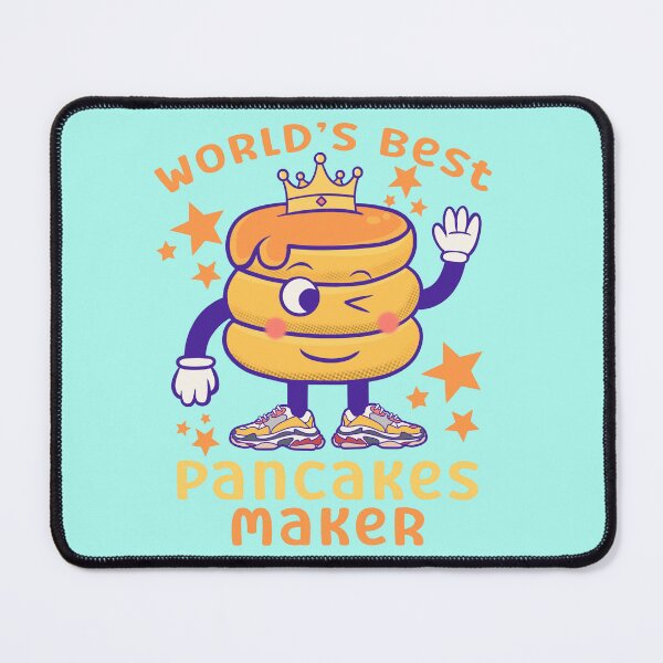 Item preview, world best pancakes maker : funny pancake memes designed and sold by ImaginarStore.