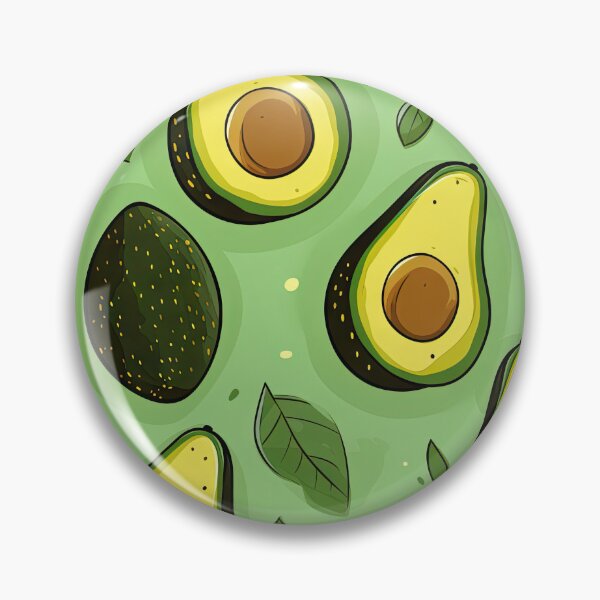 Item preview, Avocado Love - Kawaii Cute Avocados Pattern designed and sold by AeonAcademy.