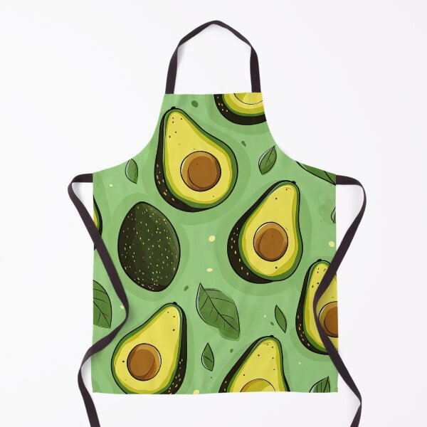 Item preview, Avocado Love - Kawaii Cute Avocados Pattern designed and sold by AeonAcademy.