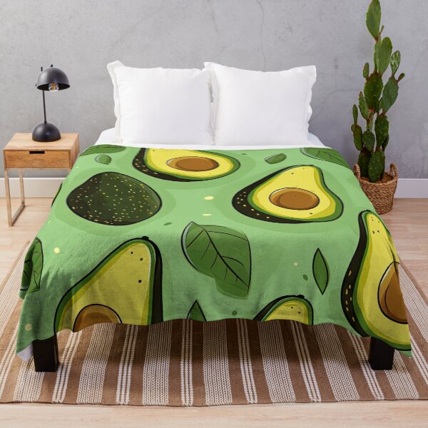 Item preview, Avocado Love - Kawaii Cute Avocados Pattern designed and sold by AeonAcademy.